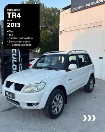 MITSUBISHI PAJERO TR4 2.0 4X4 16V 140CV FLEX 4P AUTOMÁTICO MITSUBISHI PAJERO TR4 2.0 4X4 16V 140CV FLEX 4P AUTOMÁTICO
